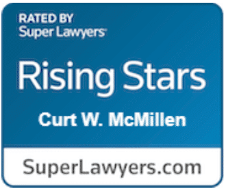 Rising Stars Super Lawyers Badge for Curt W. McMillen